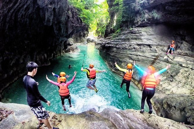 Badian Canyoneering, Cebu, Philippines